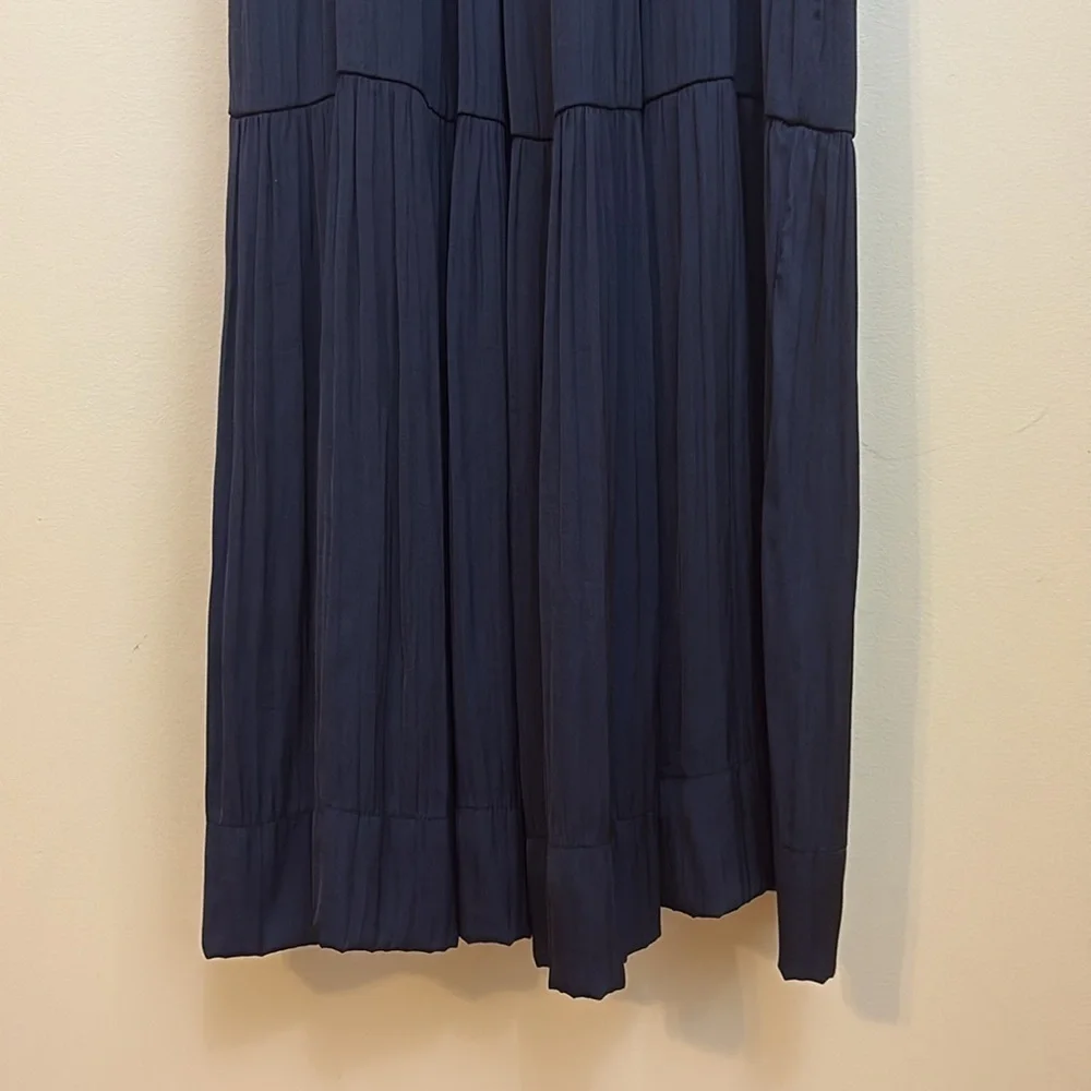 Anthropologie | Black Somerset Flutter Sleeve Tiered Elastic Waist Maxi Dress XS - Picture 12 of 17